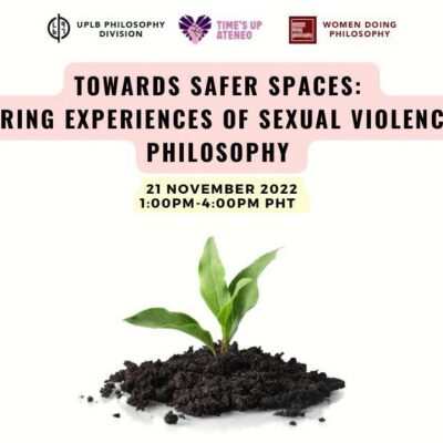 Creating Safer Spaces for Philosophy and Beyond